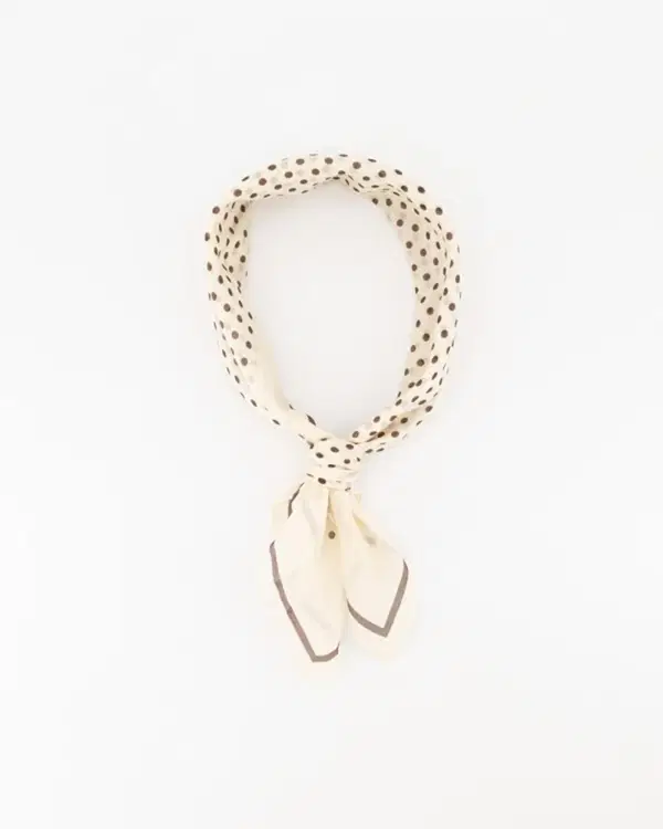 New Apparel Sjaal AstridPolka Beige 1