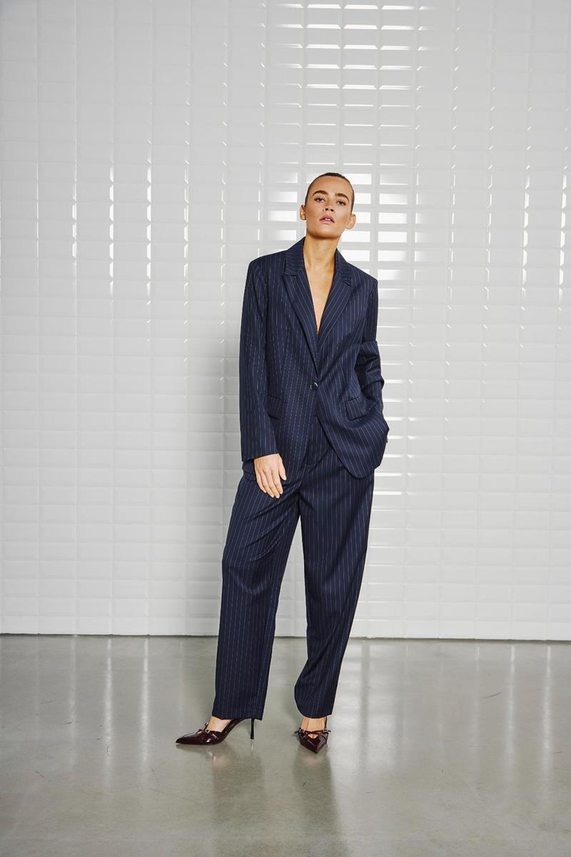 WithBlack Pantalon Valentina Blauw 1