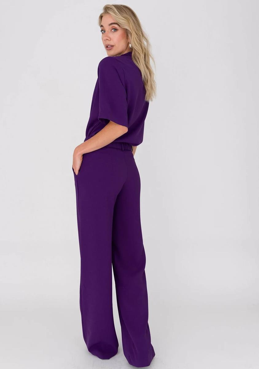 Anna Pantalon 74a02-03114A-1Y Paars 3