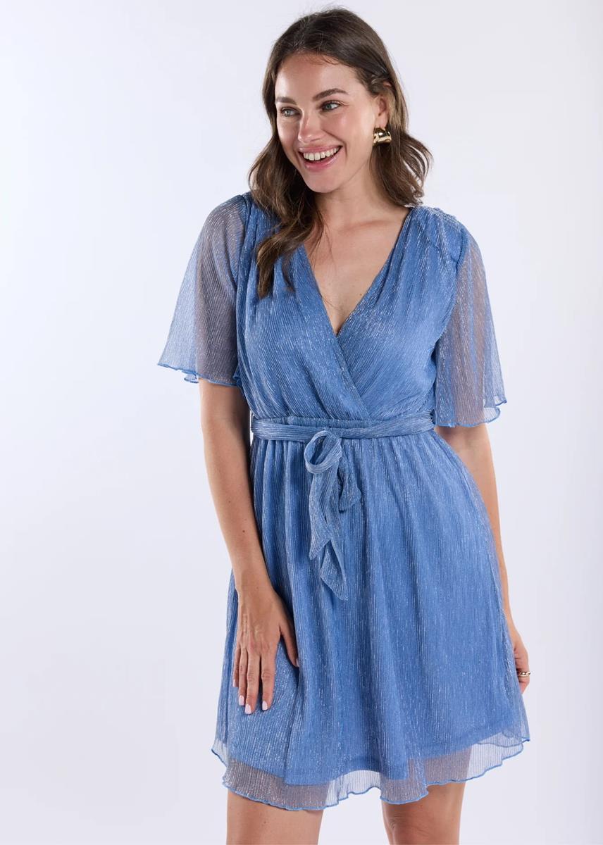 Freebird Jurk Dalena Blauw 1