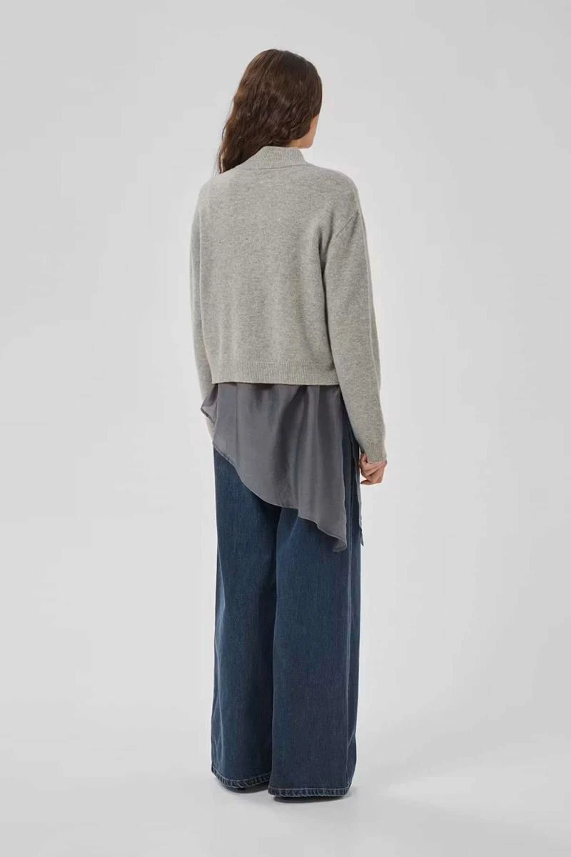 My Essential Wardrobe Vest Tracy Grijs 3