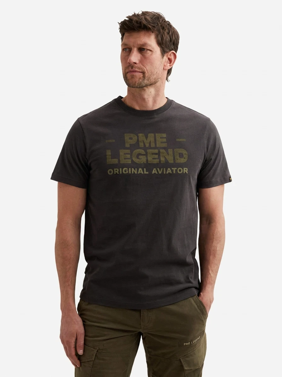PME Legend T-Shirt PTSS2606552 Zwart 1