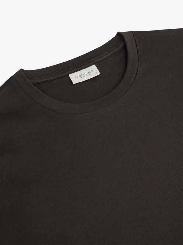 Profuomo T-Shirt PPXT30002 Bruin 1