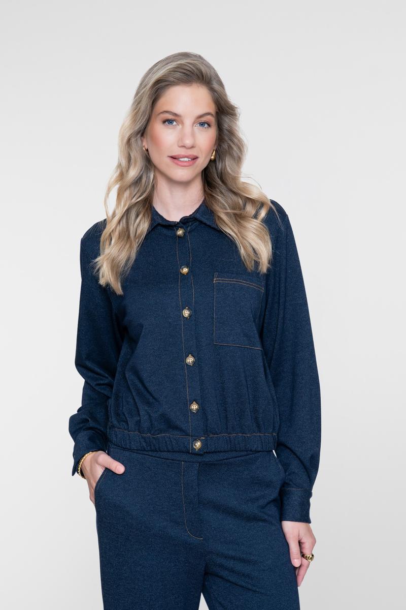 Geisha Blouse 63671-20 Blauw 1