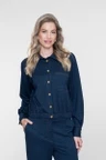 Geisha Blouse 63671-20 Blauw 1