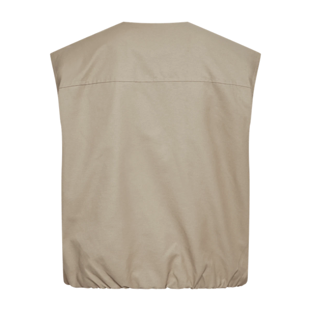 Freequent Gilet Cana Taupe 3