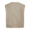 Freequent Gilet Cana Taupe 3