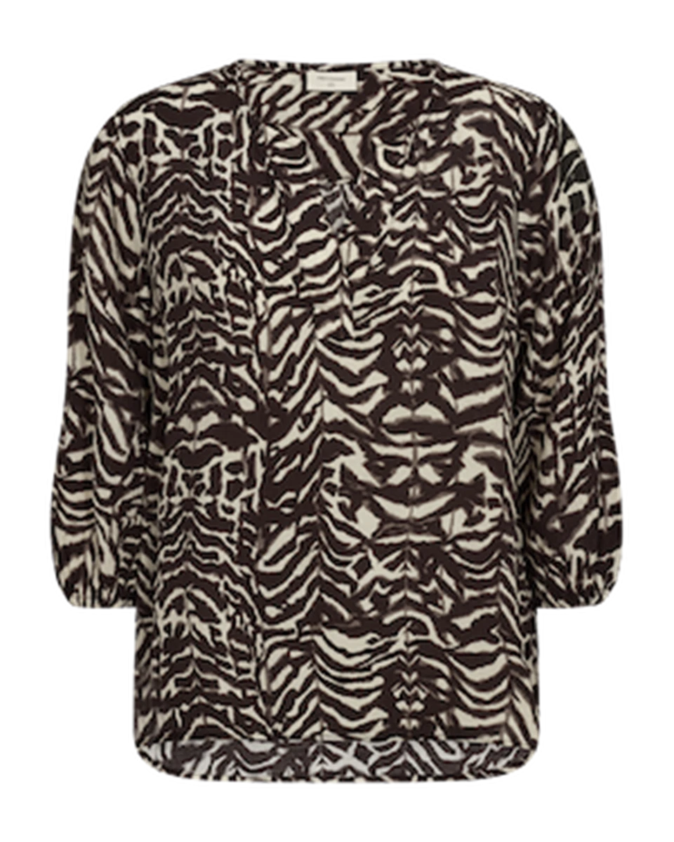 Freequent Blouse Malene Beige 1