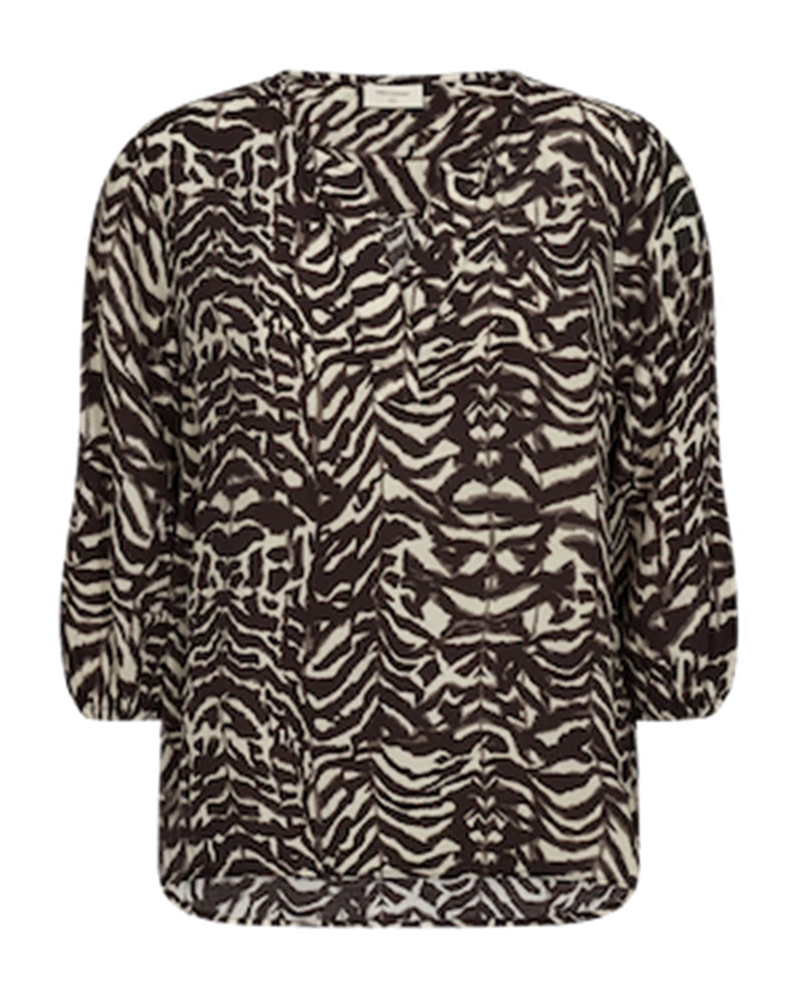 Freequent Blouse Malene Beige 1