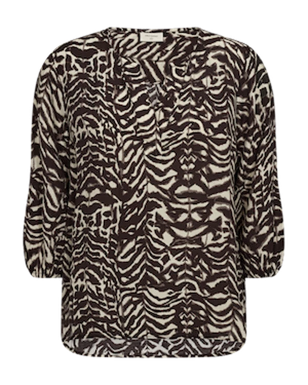 Freequent Blouse Malene Beige 1