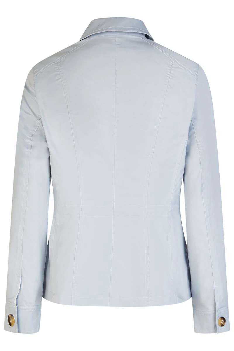 Barbara Lebek Jas 50240062 Blauw 2