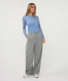 EsQualo Longsleeve W26.30724 Blauw 6