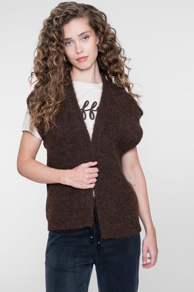 Geisha Gilet 64534-29 Bruin 3