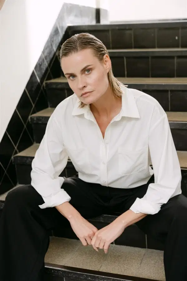 Aimée the Label Blouse Louen Wit 1