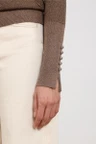 NUKUS Trui NKF03048 Taupe 4