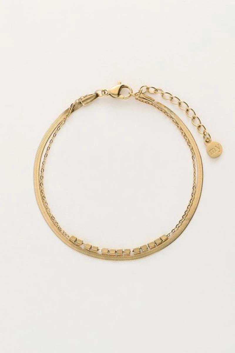 My Jewellery Armband MJ10158 Goud 1