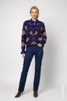 Monari Vest 810353 Blauw 5