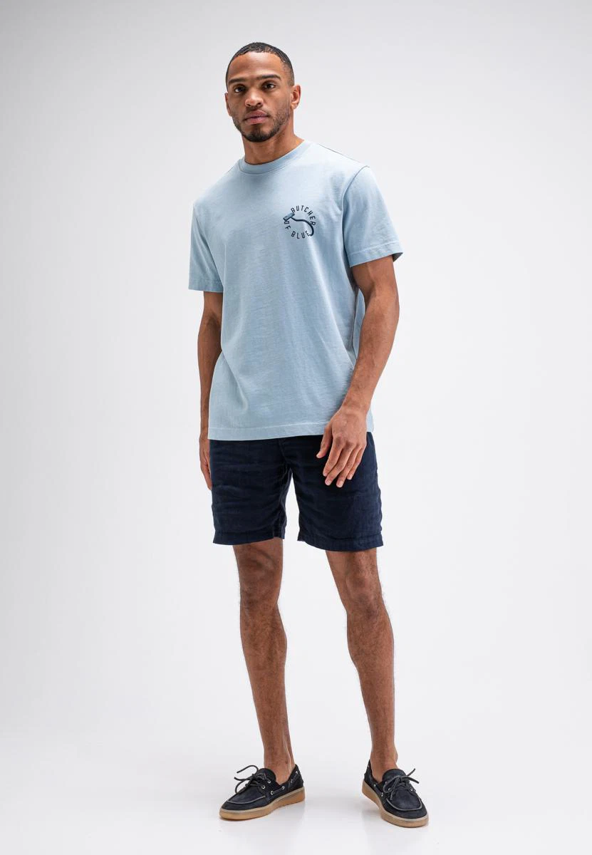 Butcher of Blue T-Shirt M2614036 Blauw 3