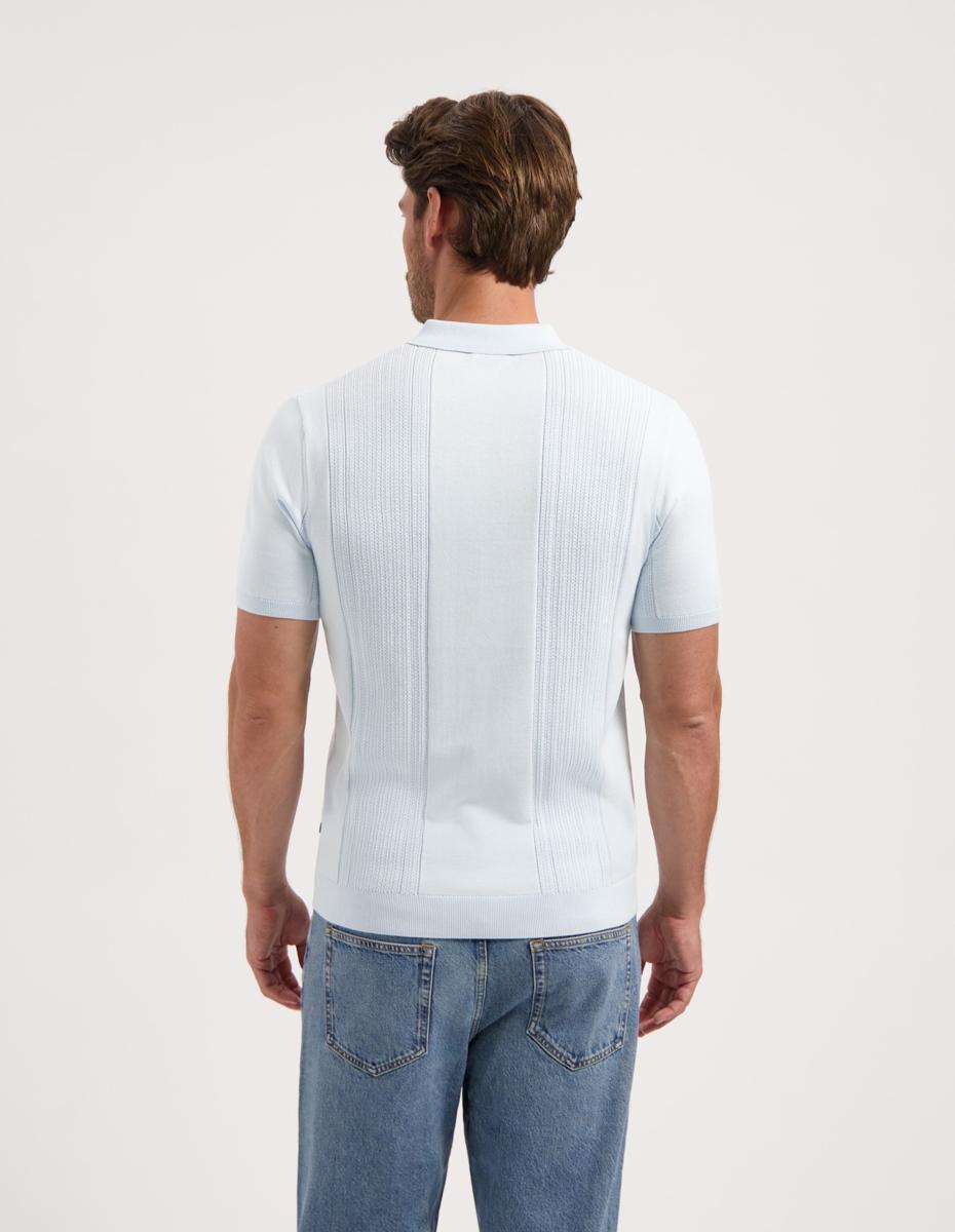 Saint Steve Polo Friederich Blauw 2