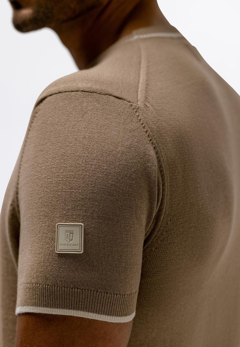 State of Art T-Shirt 351-16100 Beige 4