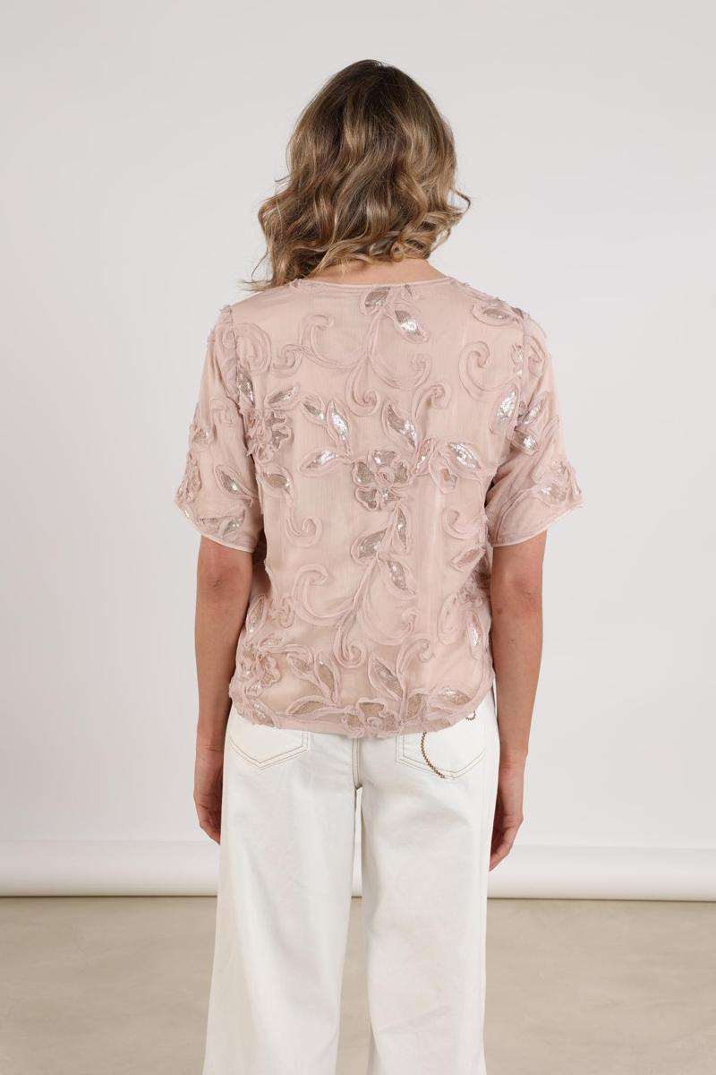 NUKUS Blouse NKF01059 Roze 3