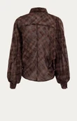 Anna Blouse 80a05-03845 Bruin 2