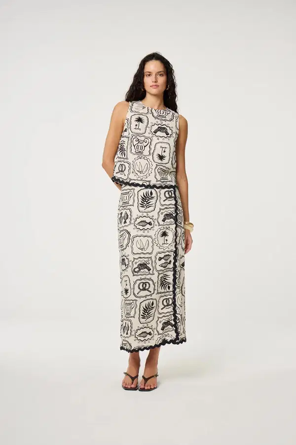 Fabienne Chapot Top Porto Off-White 1