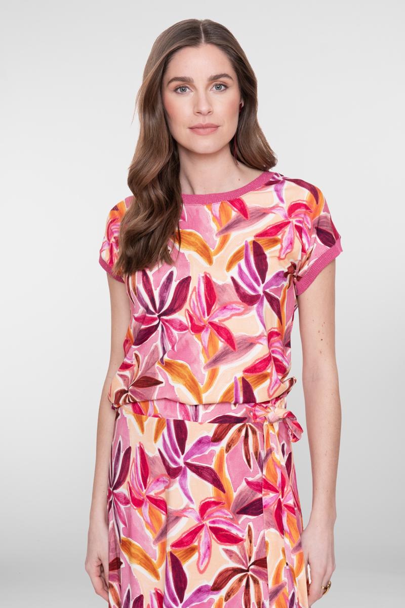 Geisha T-Shirt 62036-60 SARAH Roze 6