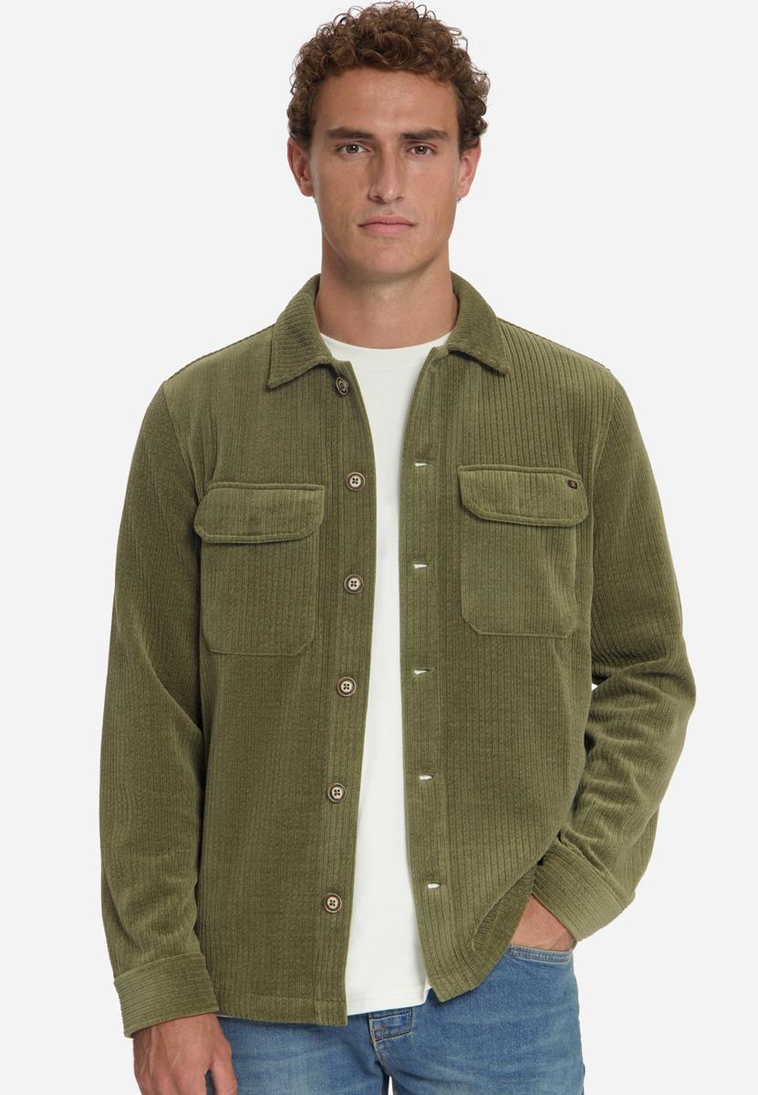 No Excess Overshirt 33510826SN Groen 5
