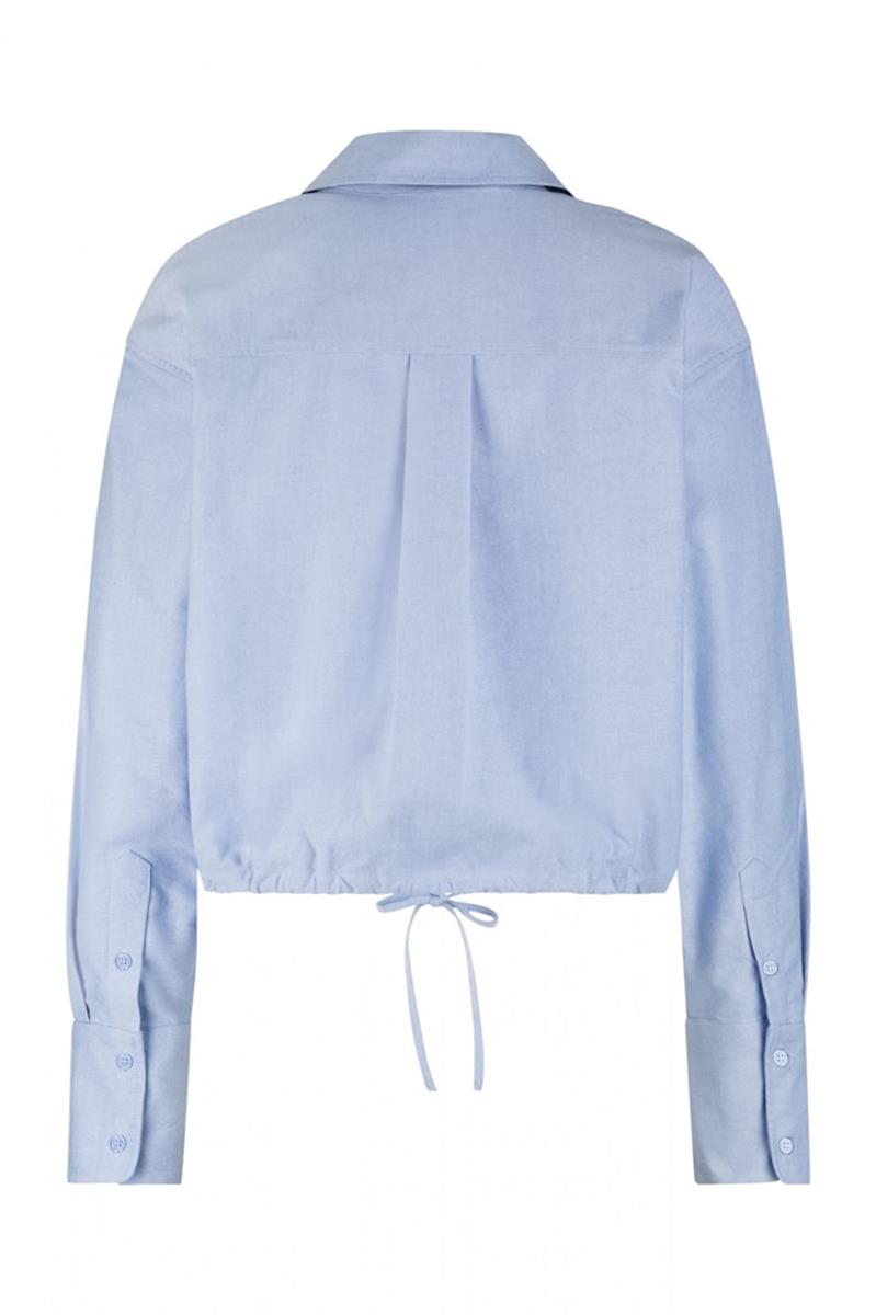 Label DOT Blouse Ayden Blauw 3