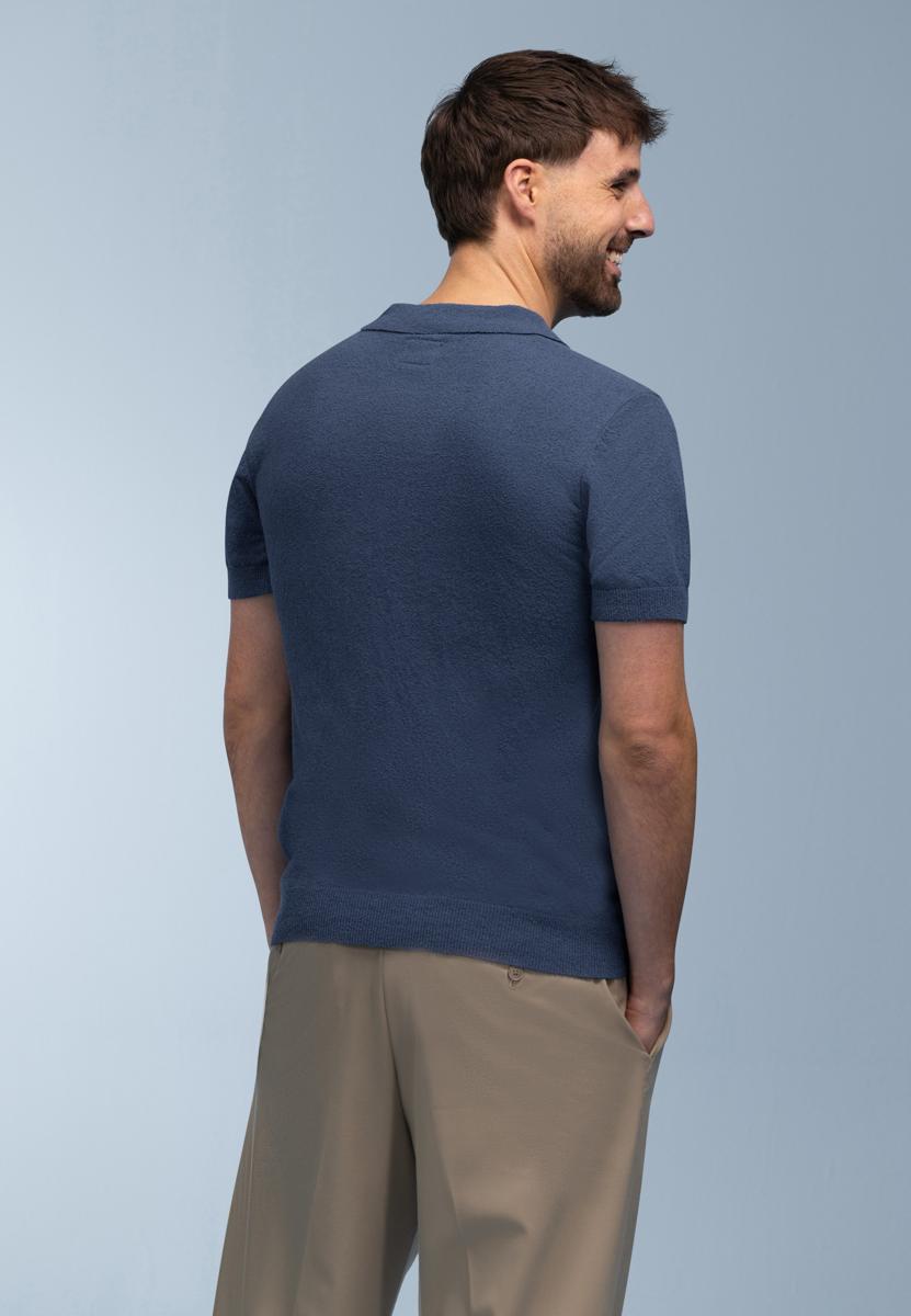 BlueFields Polo 47136058 Blauw 4