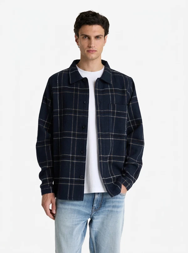 CHASIN Overhemd Jaxon Blauw 1