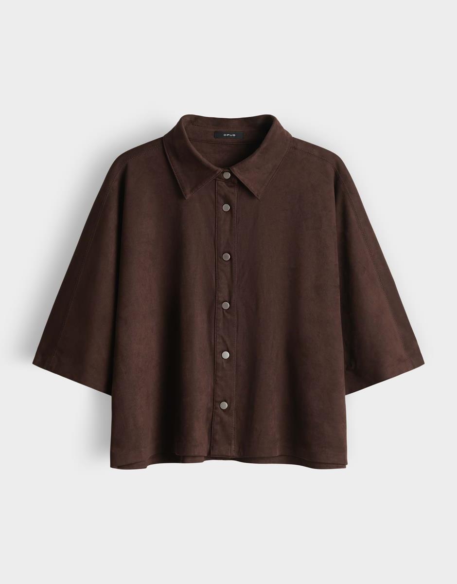 OPUS Blouse Fermes Bruin 2