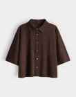 OPUS Blouse Fermes Bruin 2
