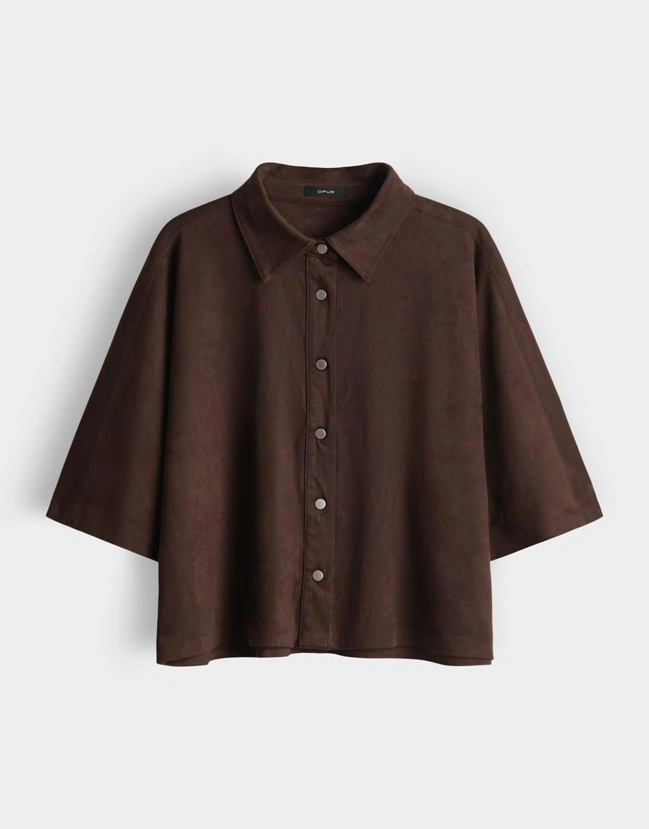 OPUS Blouse Fermes Bruin 2