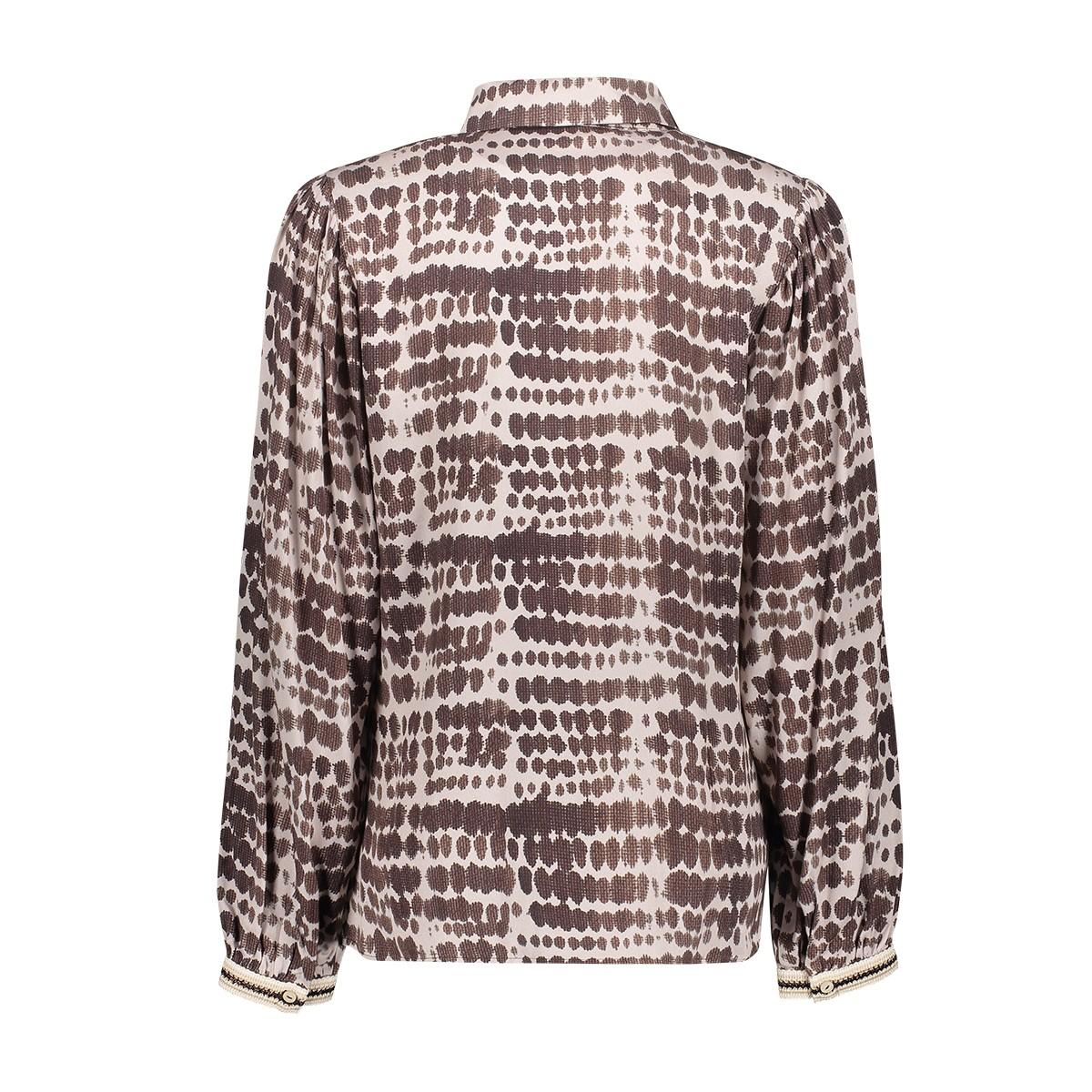 Geisha Blouse 63696-20 Bruin 2