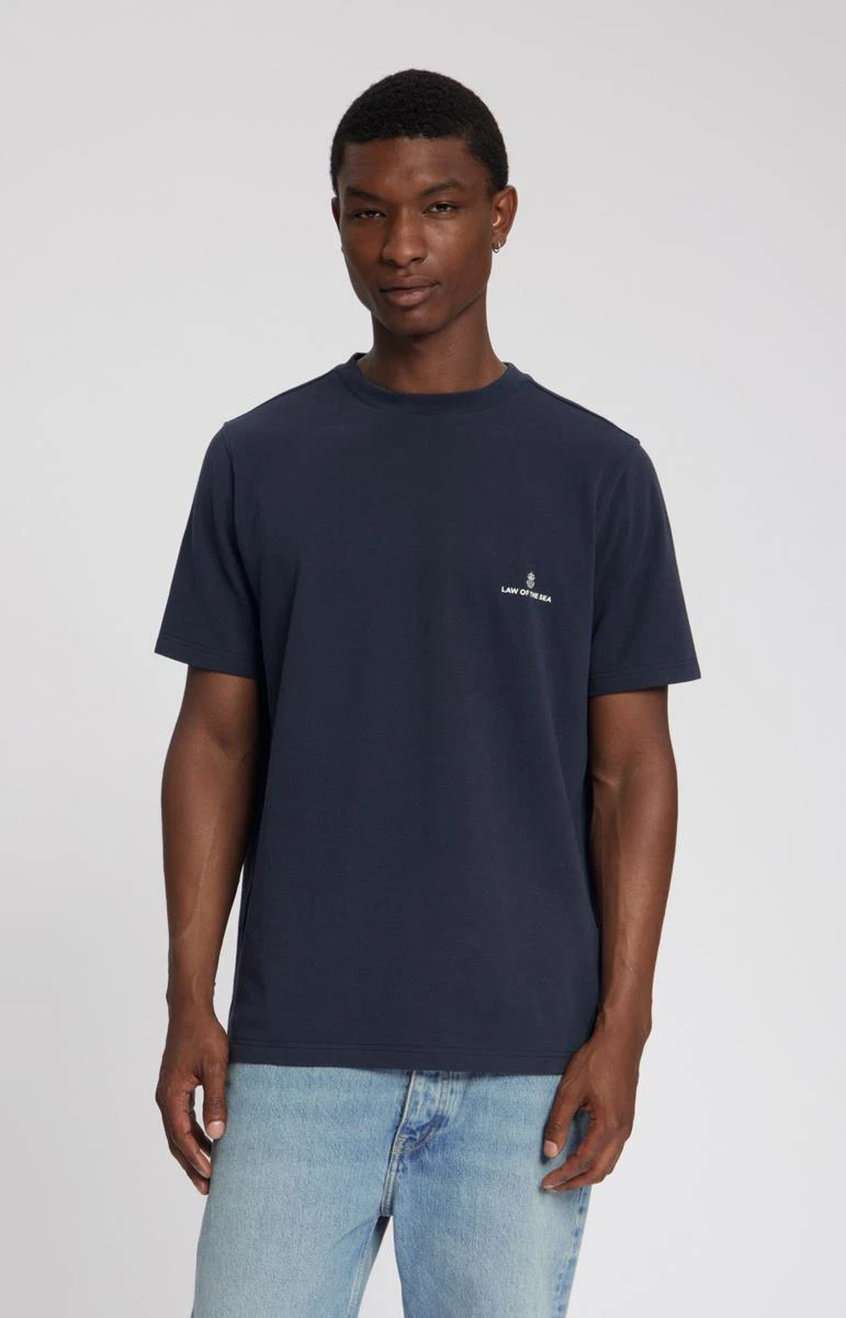 Law of the Sea T-Shirt LAW-10527 Blauw 6
