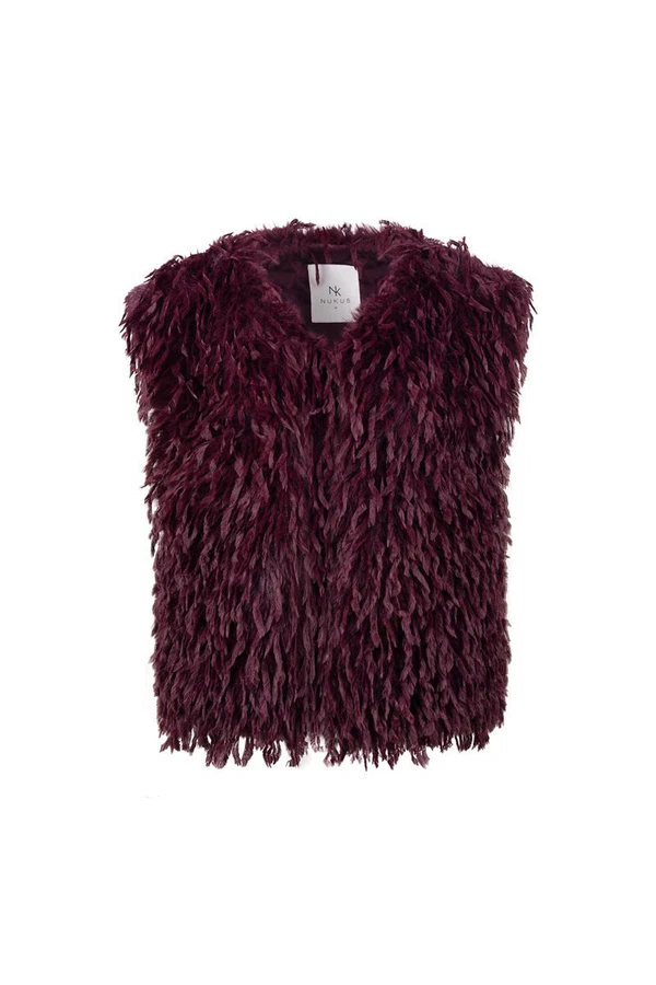 NUKUS Gilet NKF08026 Rood 1