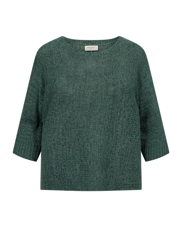Freequent Trui Tapper Groen 1