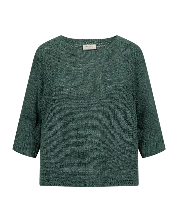 Freequent Trui Tapper Groen 1