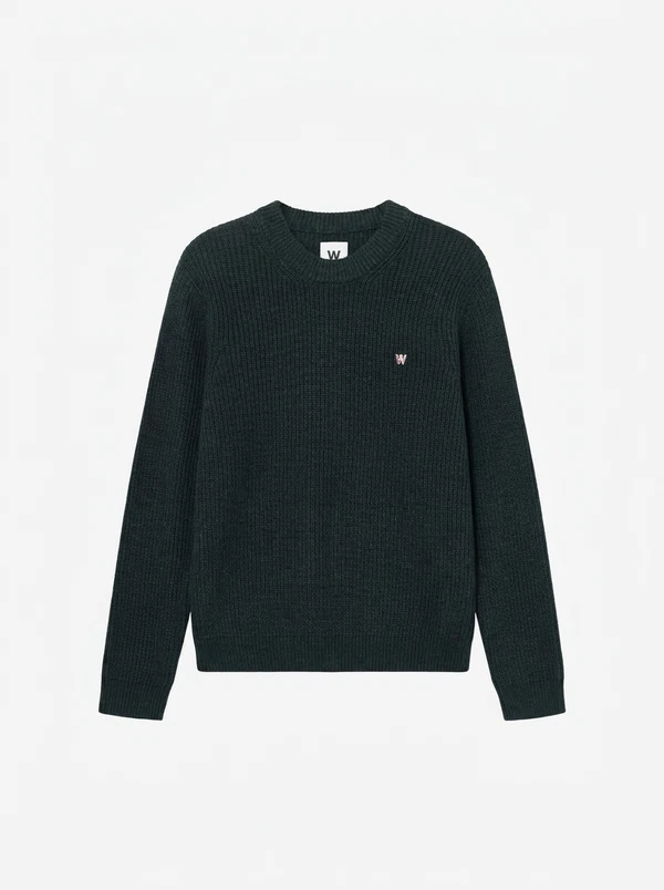 Wood Wood Sweater Halum Groen 1