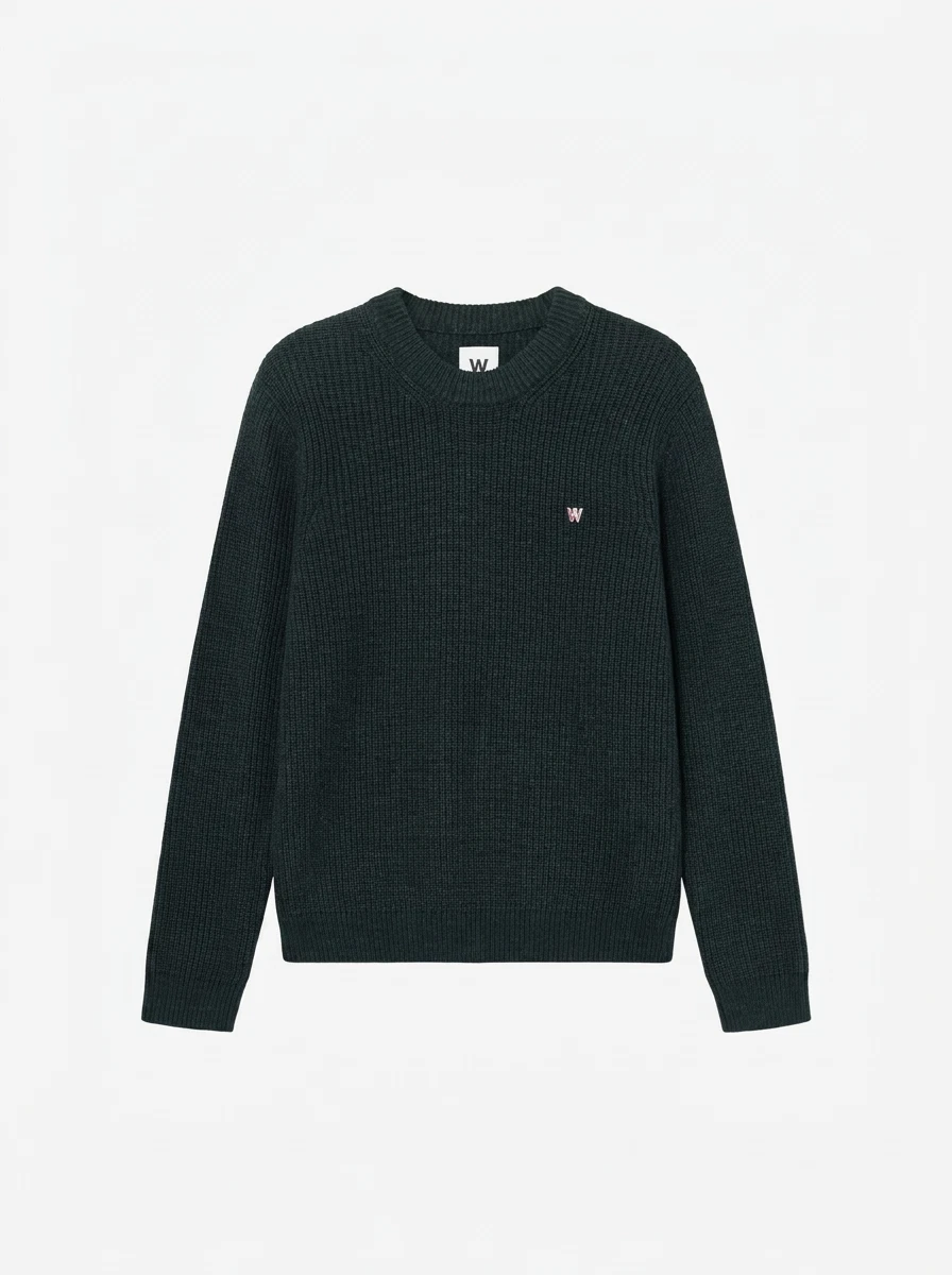 Wood Wood Sweater Halum Groen 1