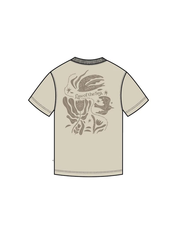 Law of the Sea T-Shirt LAW-10532 Off-White 1