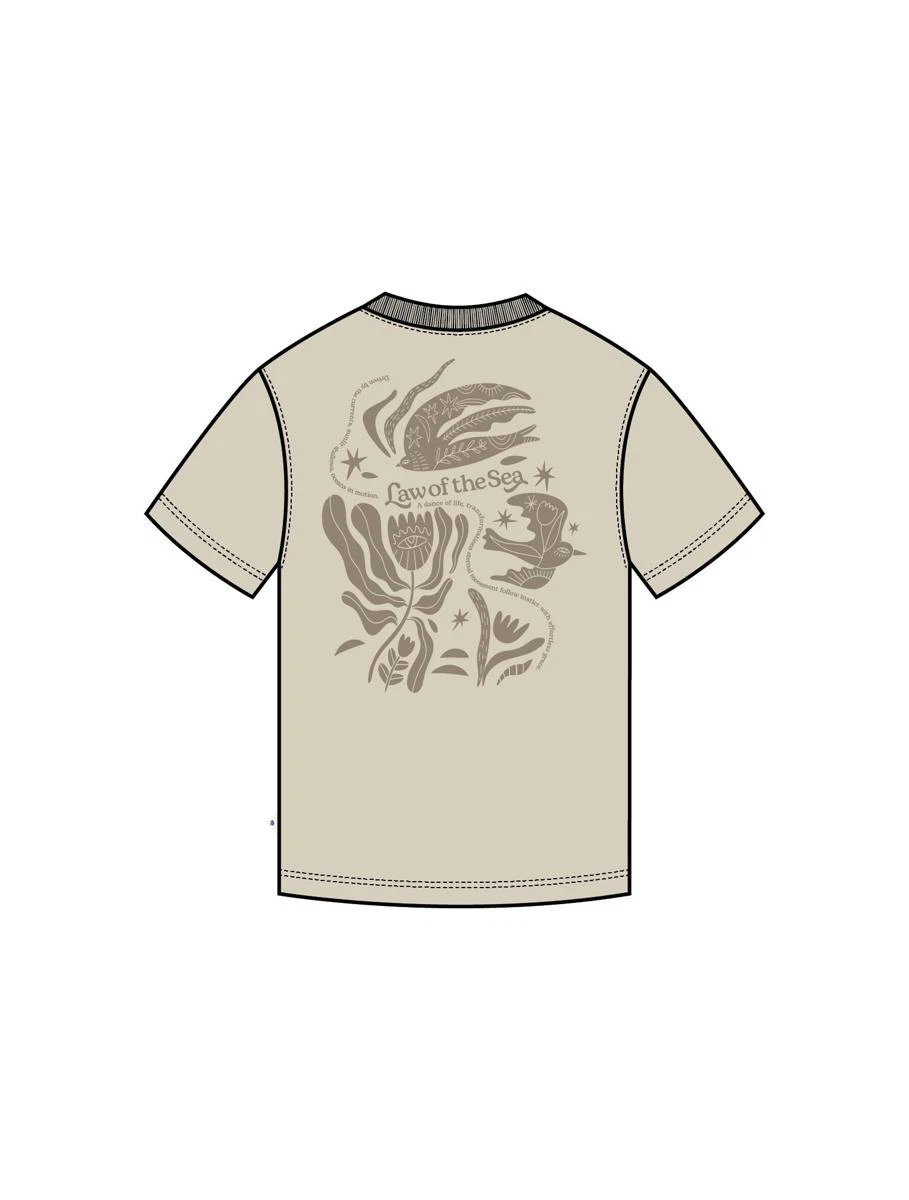 Law of the Sea T-Shirt LAW-10532 Off-White 1