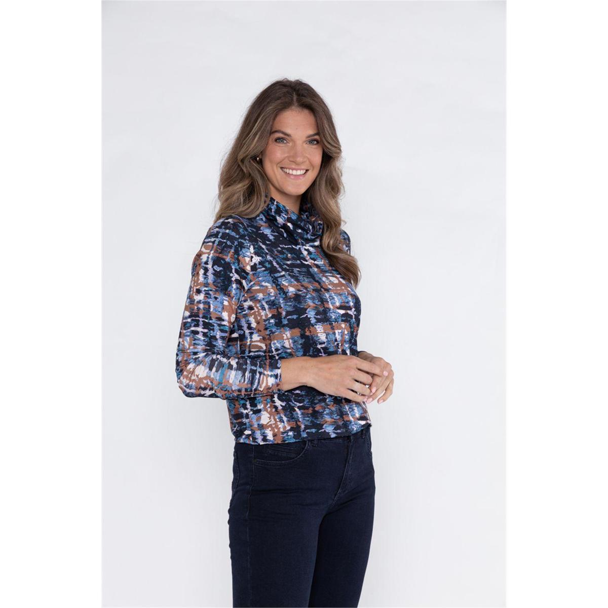 Roberto Sarto Blouse 531169 Blauw 4