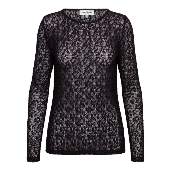 &Co Woman Longsleeve TO390 Paars 1