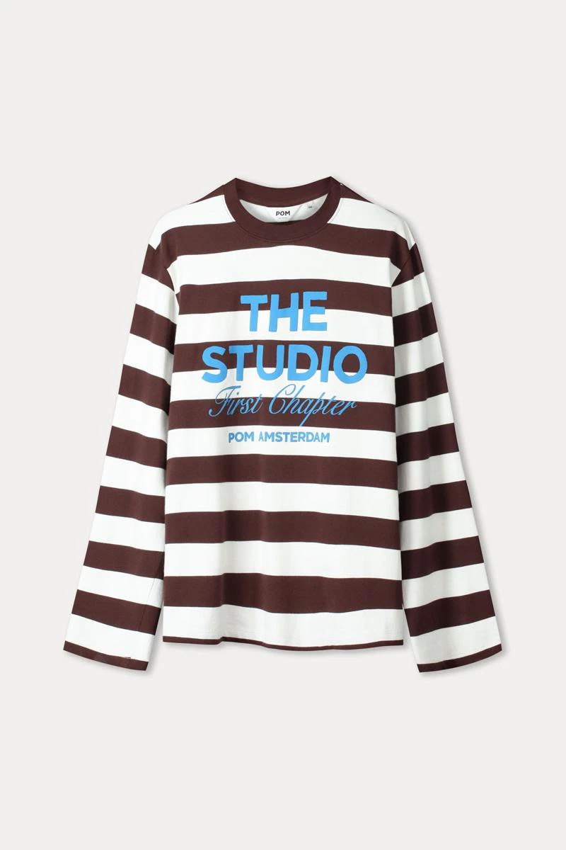 POM Amsterdam Longsleeve SP9714 Bruin 2