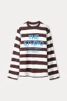 POM Amsterdam Longsleeve SP9714 Bruin 2