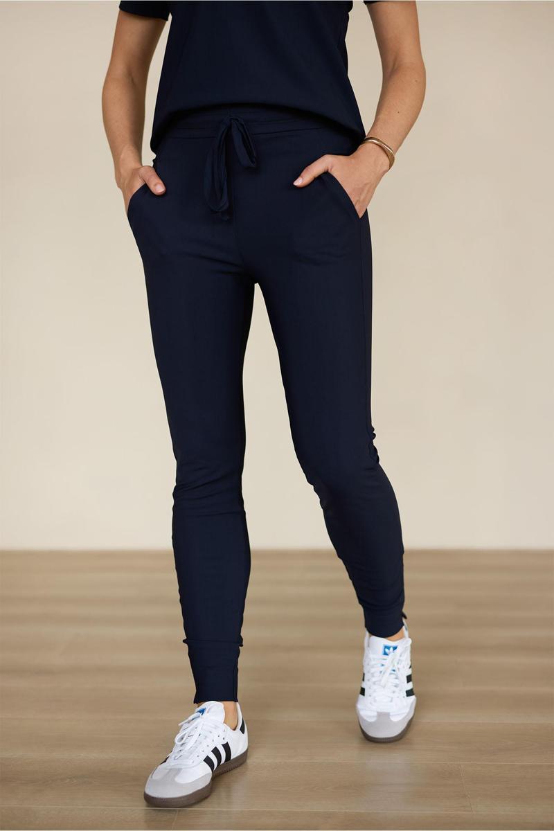 Studio Anneloes Pantalon Downstairs Bonded Blauw 6