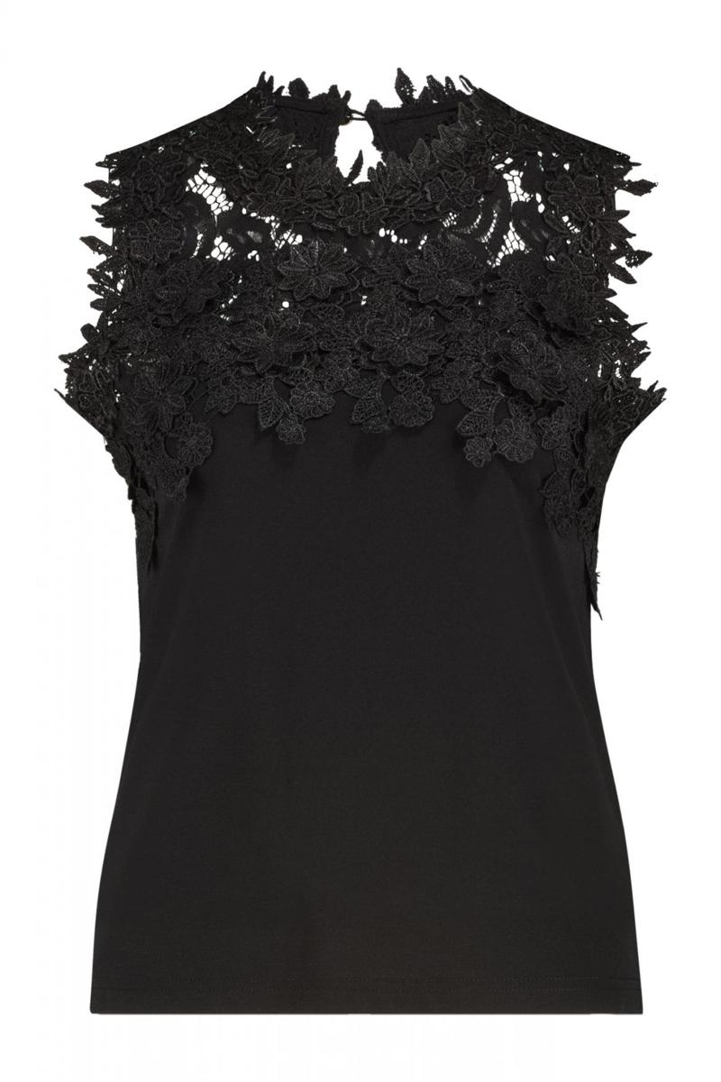 Label DOT Top 2525009 Zwart 2